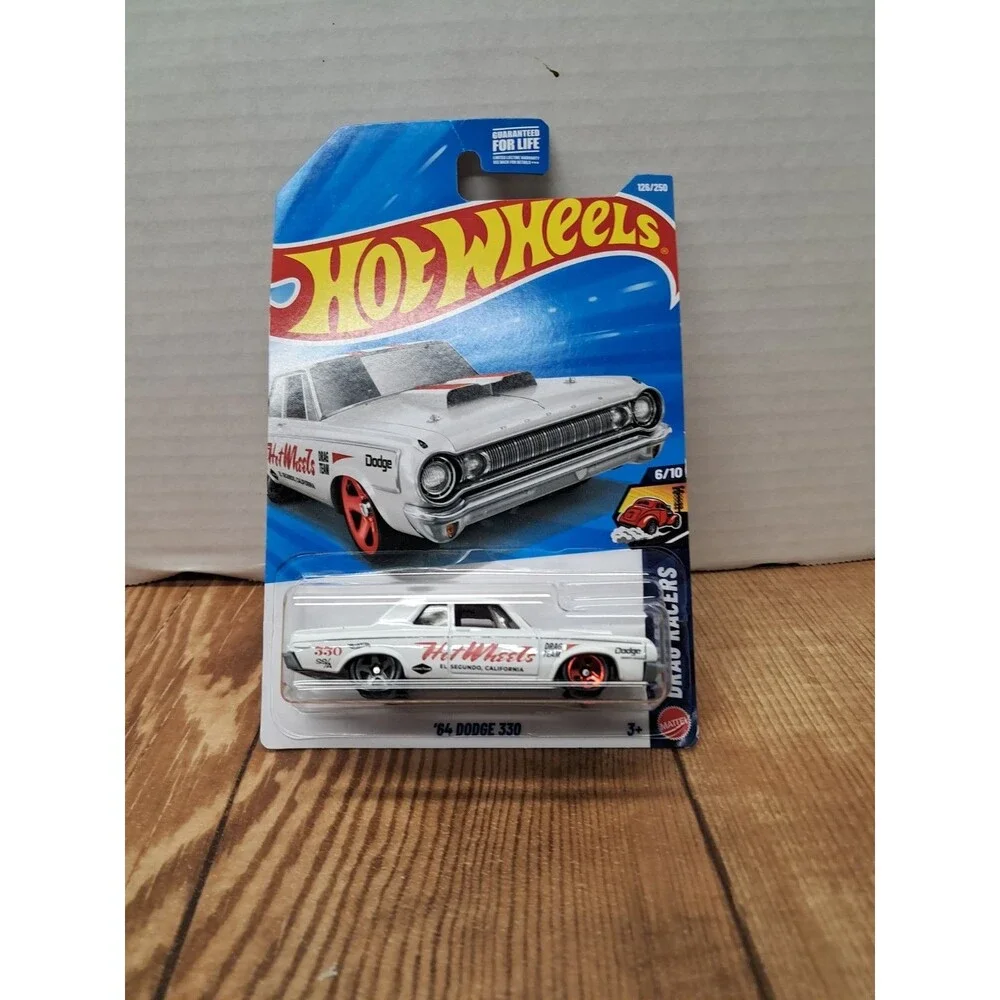 Hot Wheels 64 Dodge 330 White #126 Mainline 2026